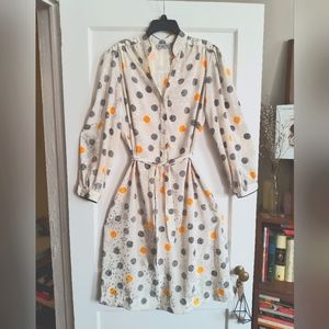 Vintage Schrader sport belted dress